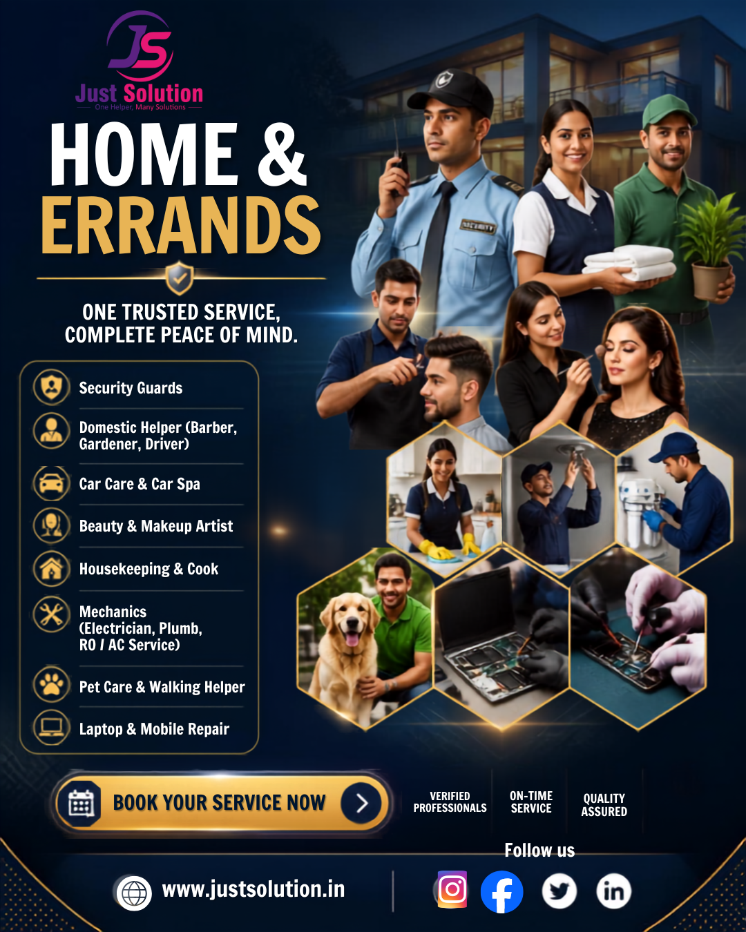 Home & Errands Services in Gurugram: Practical Help for a Busy Week